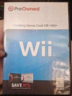 Cooking Mama Cook Off (2007) Nintendo Wii Game  Disc With GameStop Case